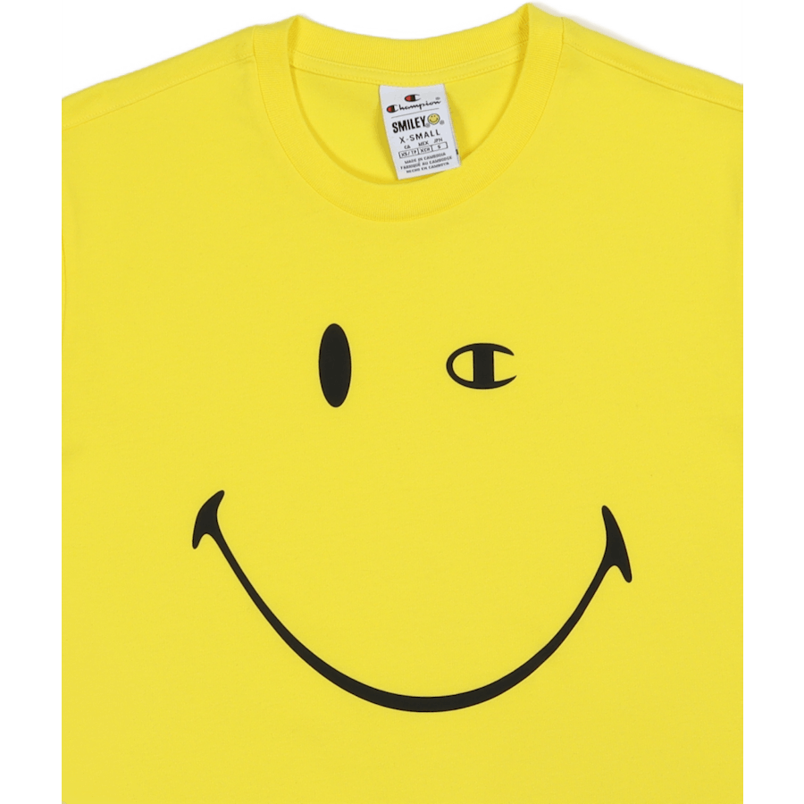Champion X Smiley - Crewneck T Blazing Yellow