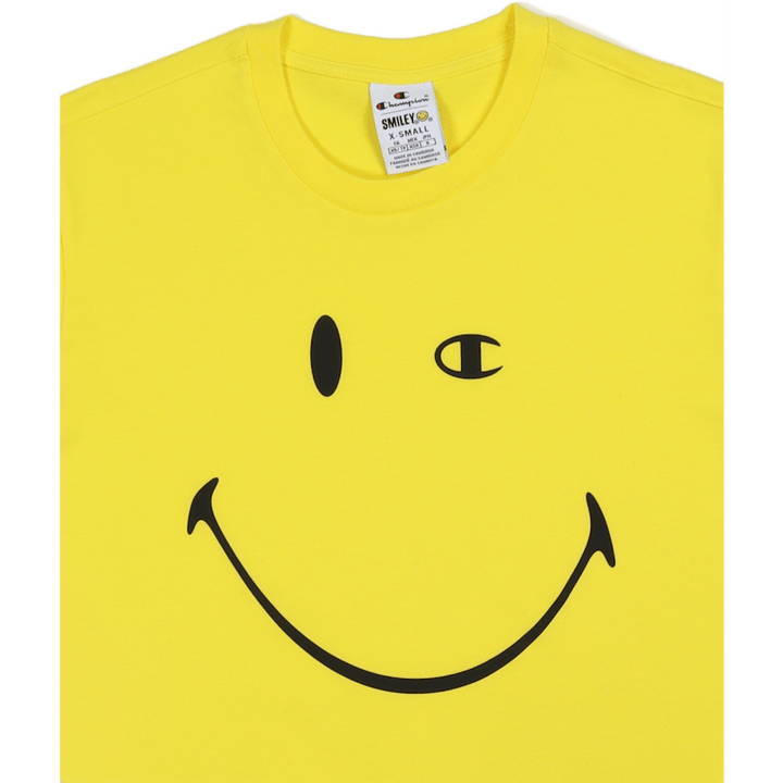Champion X Smiley - Crewneck T Blazing Yellow