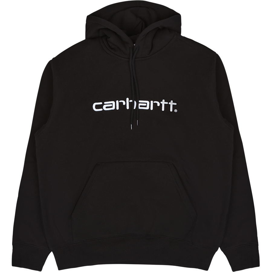 Hooded Carhartt Sweat Black / White