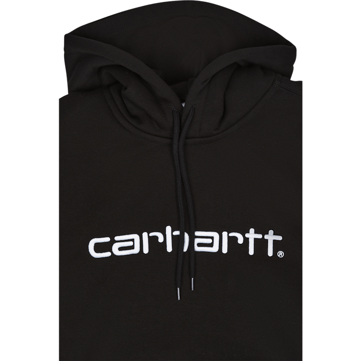 Hooded Carhartt Sweat Black / White