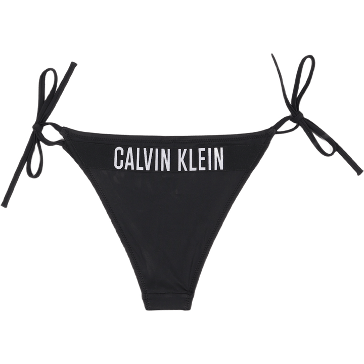 String Side Tie Cheeky Bikini Pvh Black