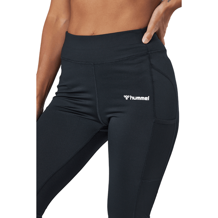 Hmlmt Chipo Mid Waist Tights Black