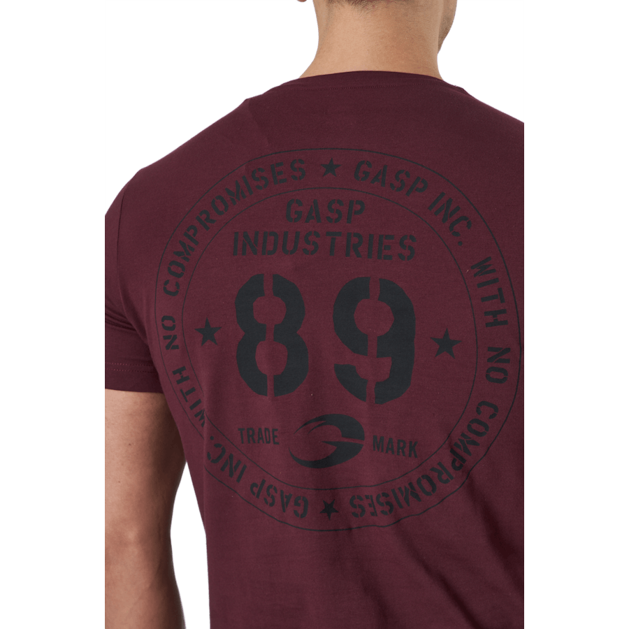 T-shirt classique 89 Tap Bordeaux