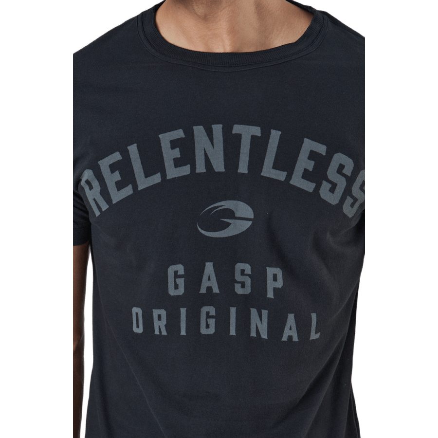 Maglietta Relentless Skull lavata nera