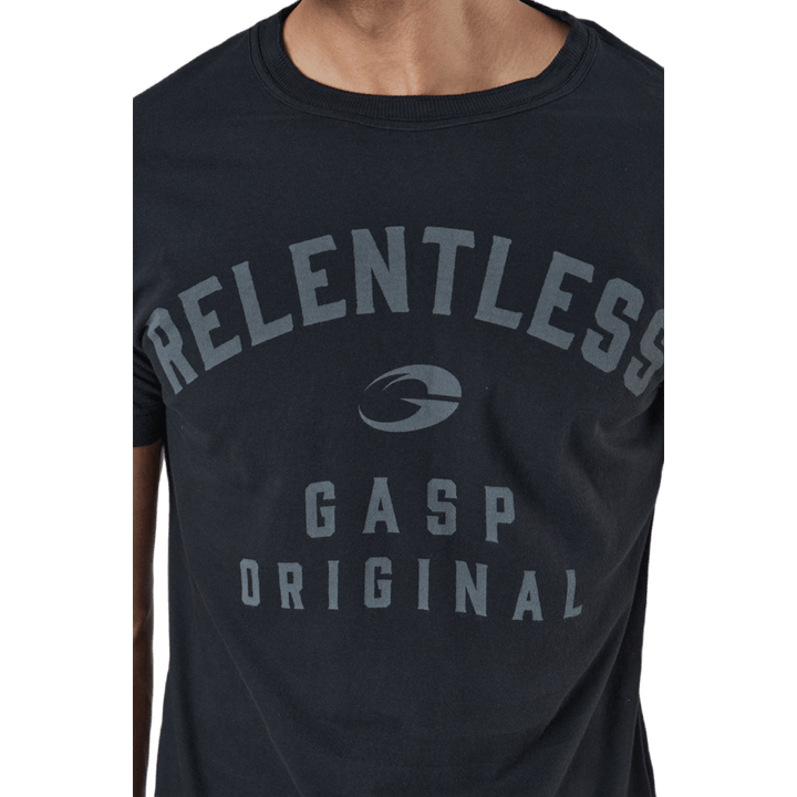 Maglietta Relentless Skull lavata nera