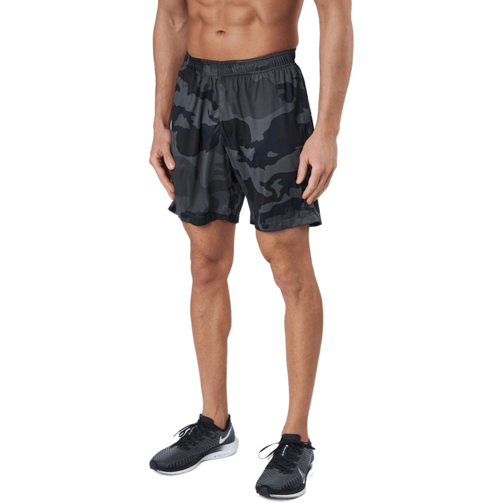 Short dynamique camouflage foncé