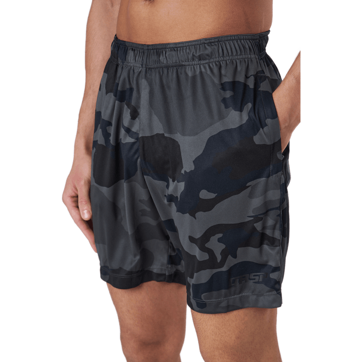 Short dynamique camouflage foncé