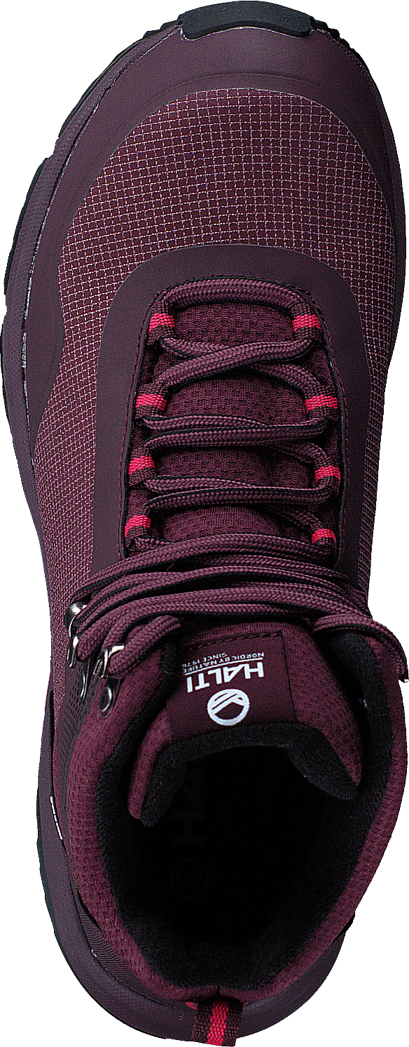 Fara Mid 2 Dx W Walking Shoe Raisin Purple
