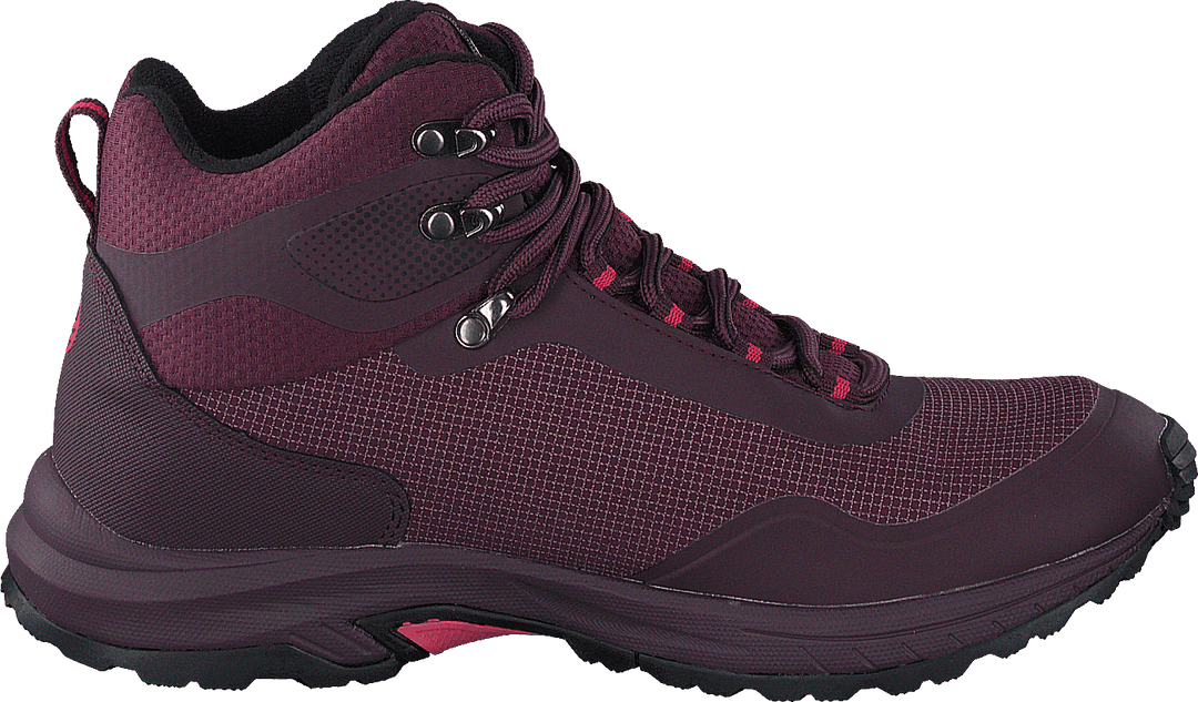 Fara Mid 2 Dx W Walking Shoe Raisin Purple