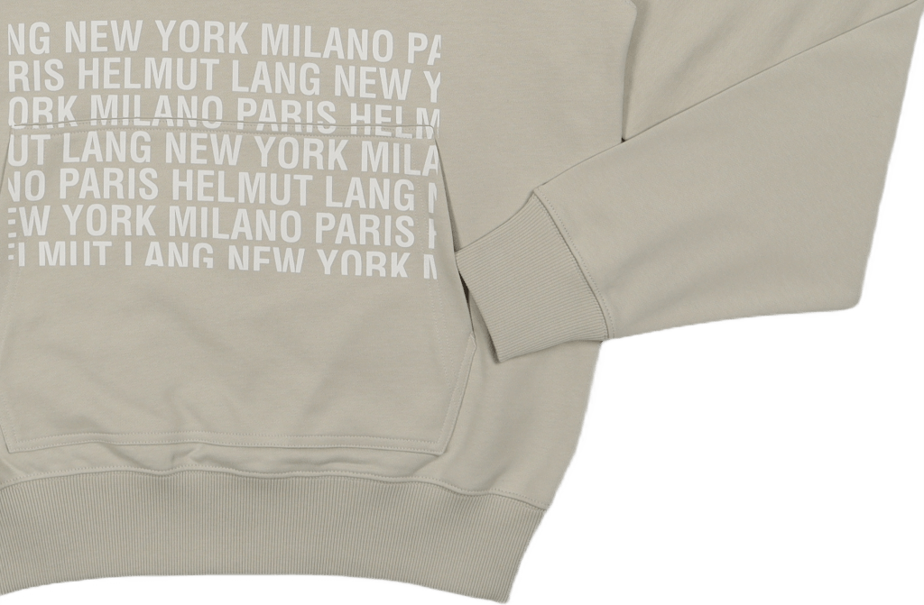 Felpa con cappuccio Box Logo.box Mist