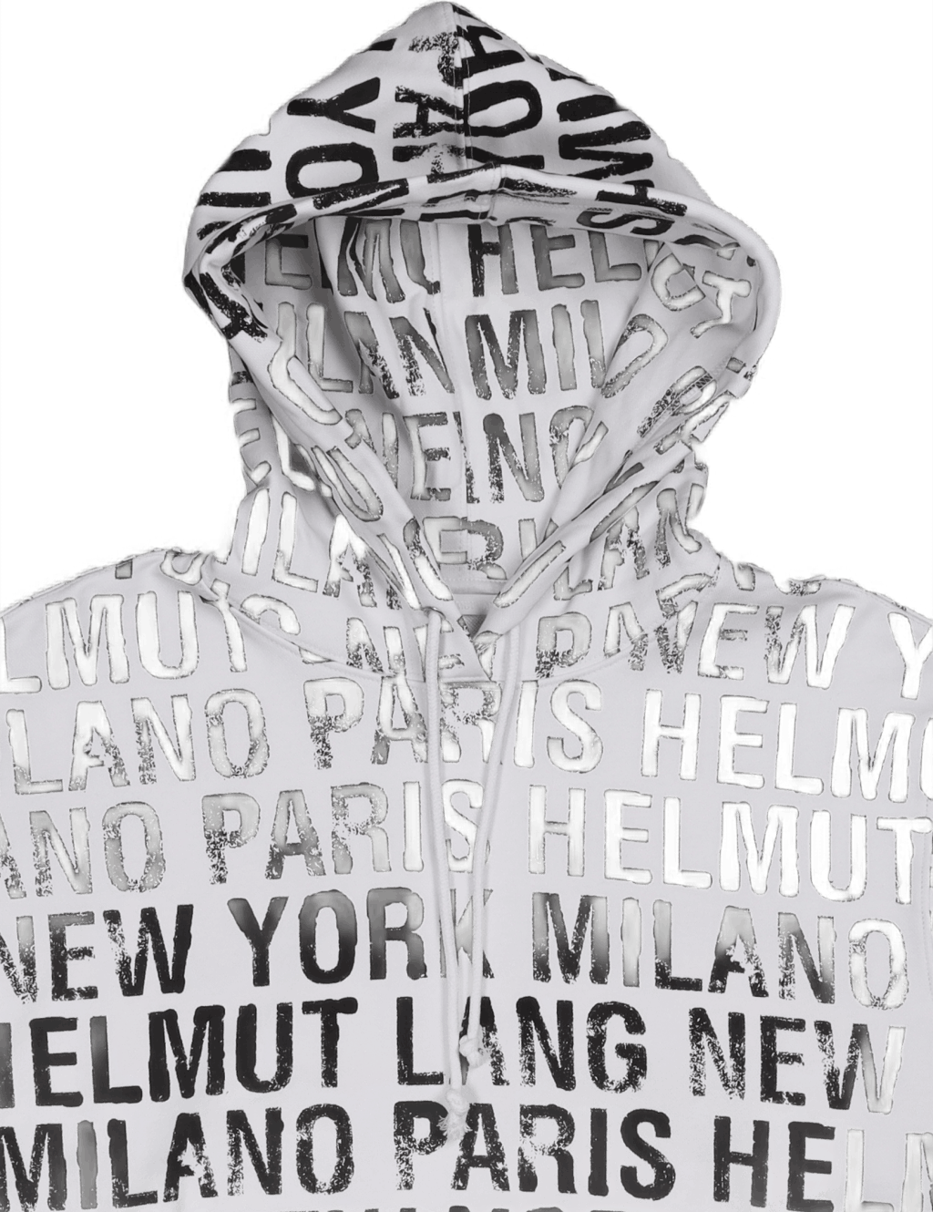 All Over Hoodie.all White