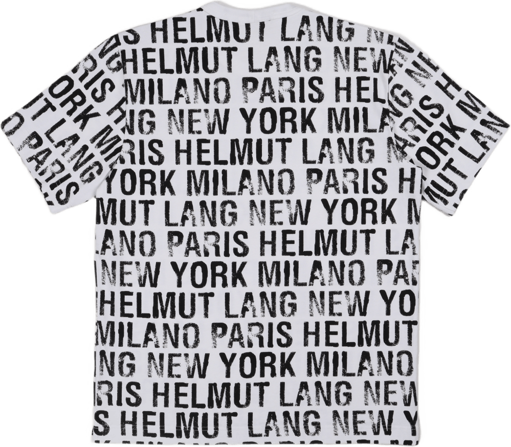 All Over Tee.all Ove Weiß