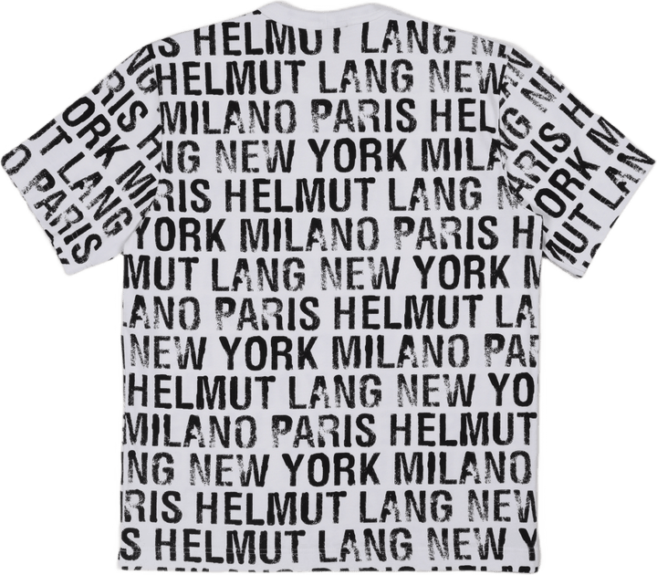 All Over Tee.all Ove Weiß