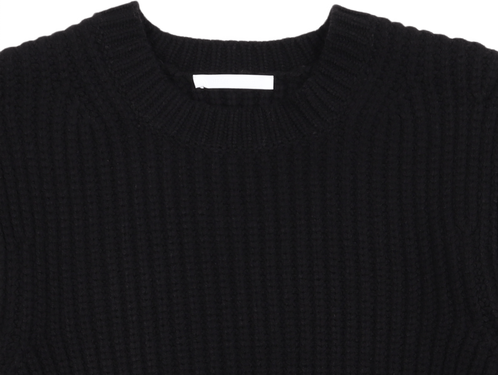 Nylon Slv Crew.aviat Nero