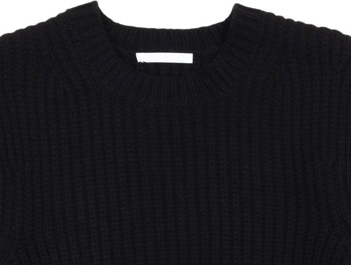 Nylon Slv Crew.aviat Nero