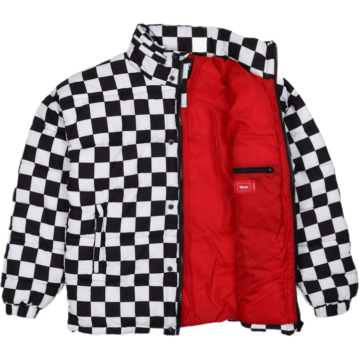 Nebraska Puffer Jacket Checks