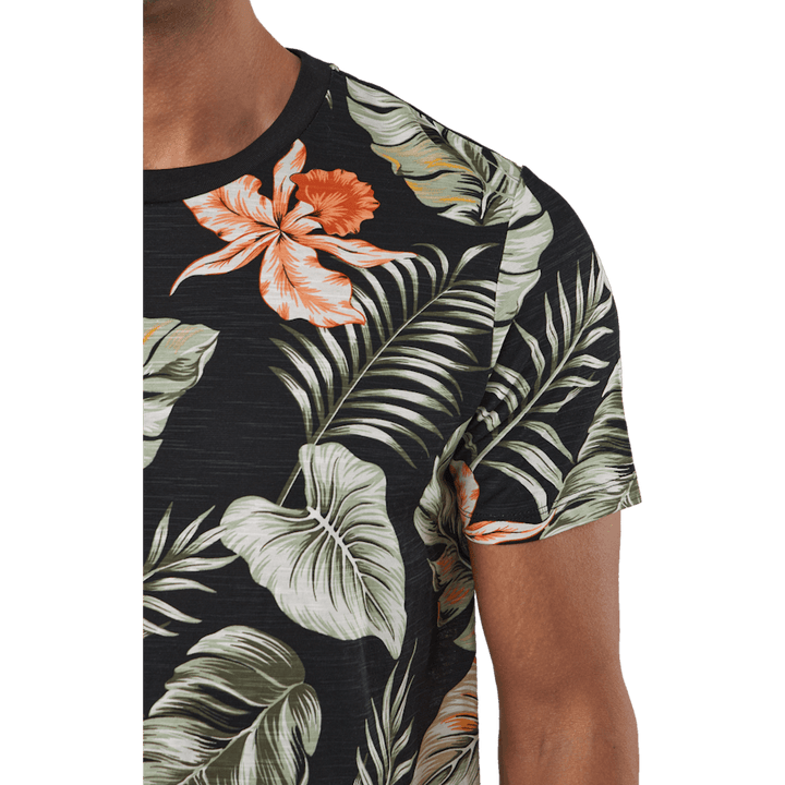 Jprblatropic Aop Ss Tee Crew N Black