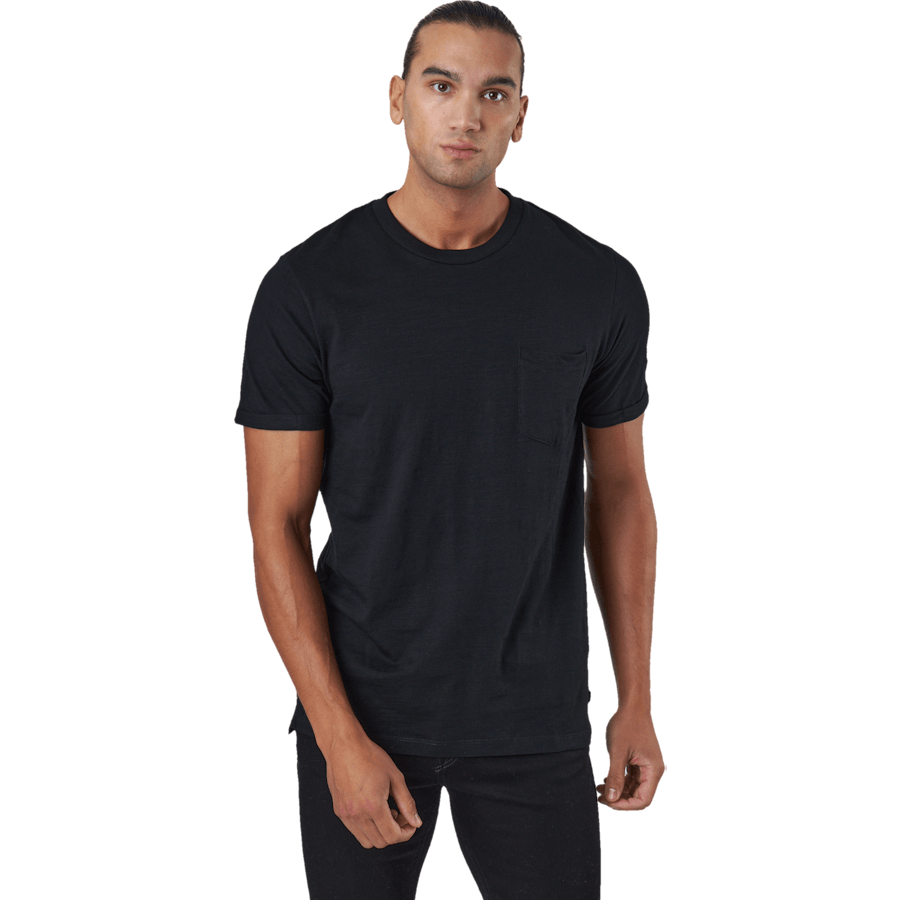 Jprblatropic Solid Ss Tee Crew Black