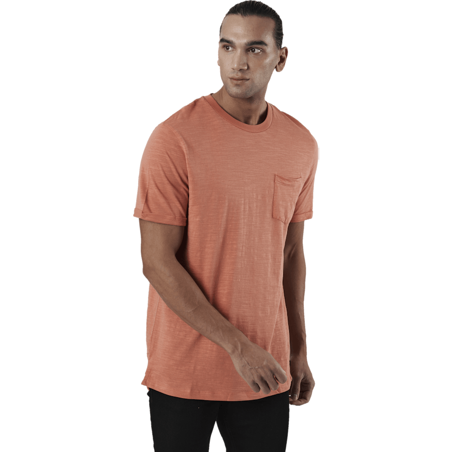Jprblatropic Solid Ss Tee Crew Apricot Brandy
