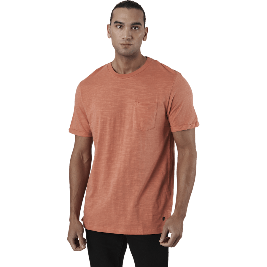 Jprblatropic Solid Ss Tee Crew Apricot Brandy