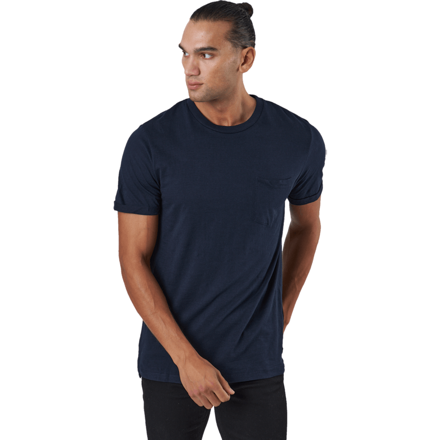 Jprblatropic Solid Ss Tee Crew Perfect Navy