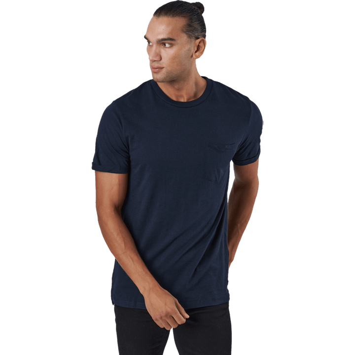 Jprblatropic Solid Ss Tee Crew Perfect Navy