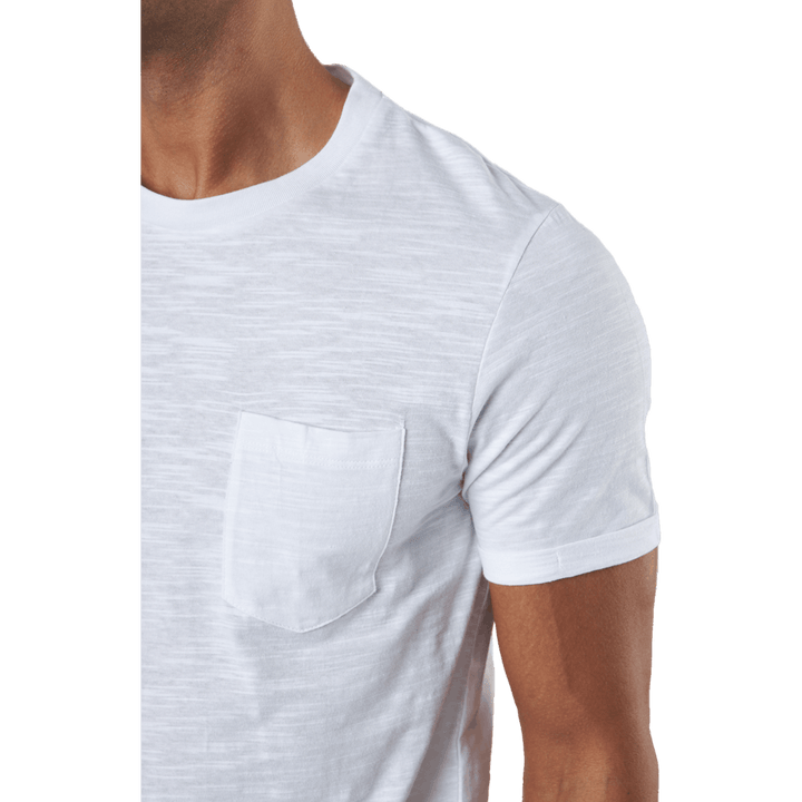 Jprblatropic Solid Ss Tee Crew White