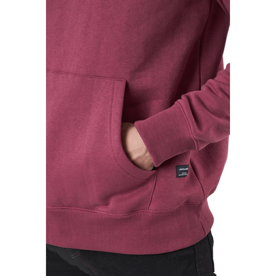 Jjesoft Sweat Hood Noos Hawthorn Rose