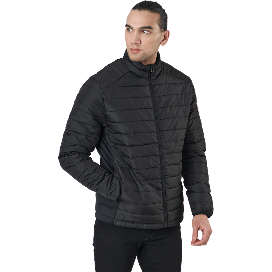 Jjeace Spring Puffer Collar Sn Black