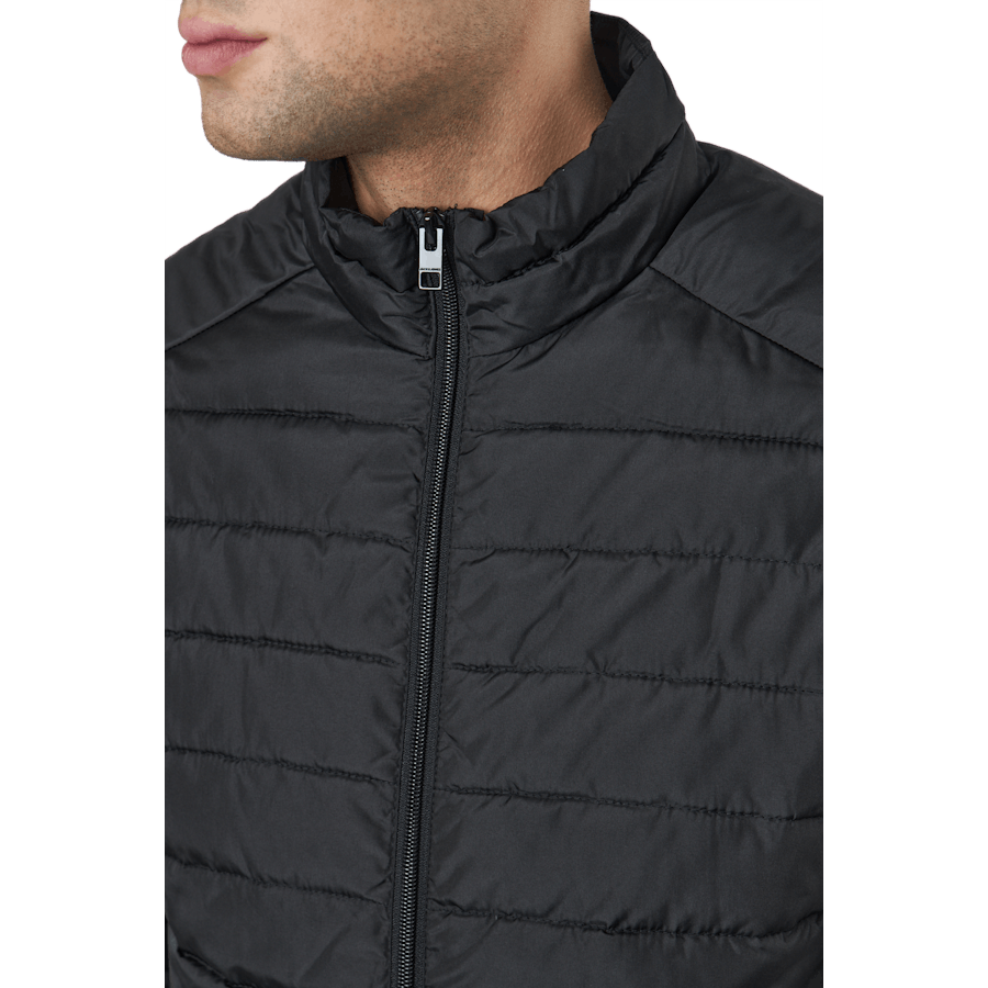 Jjeace Spring Puffer Collar Sn Black