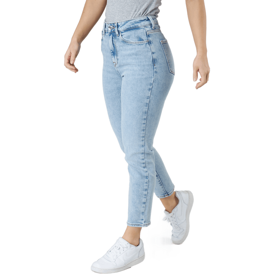 Onlemily Stretch Hw S A Cro789 Light Blue Denim
