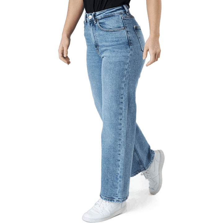 Onljuicy Hw Wide Leg Rea365  N Medium Blue Denim