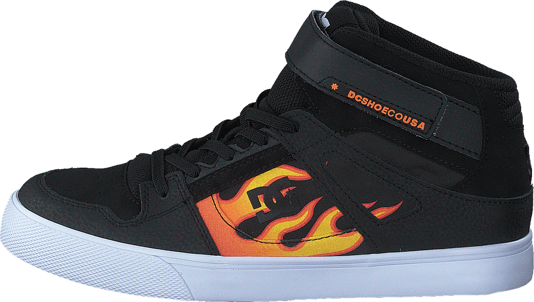 Pure High-top Ev Black/flames