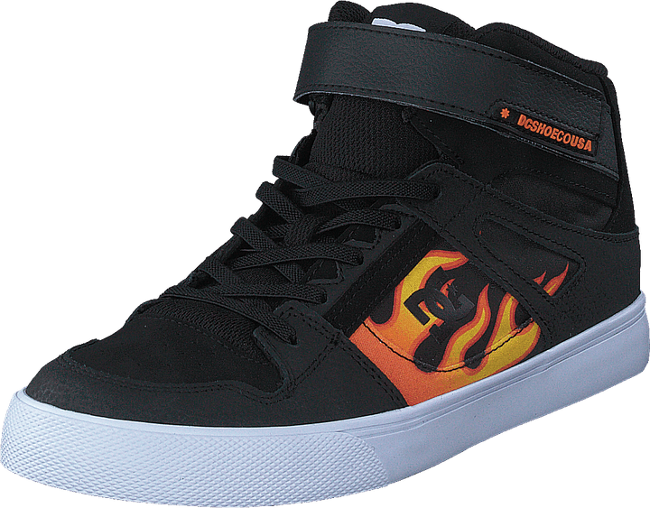Pure High-top Ev Black/flames