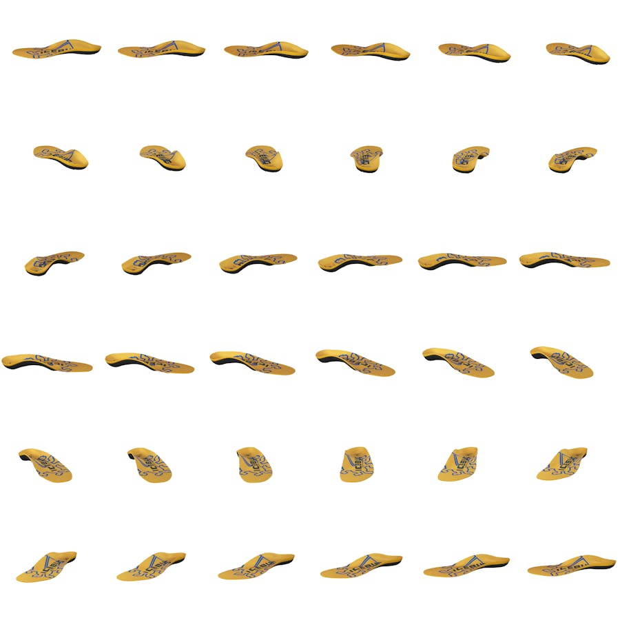 Insoles Slim High Yellow
