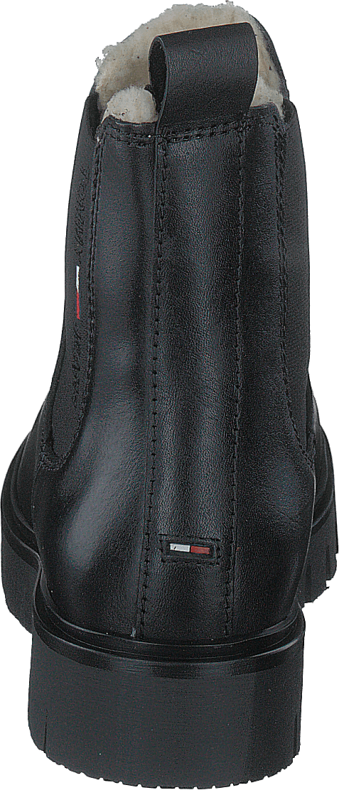 Warmlined Chelsea Boot Black
