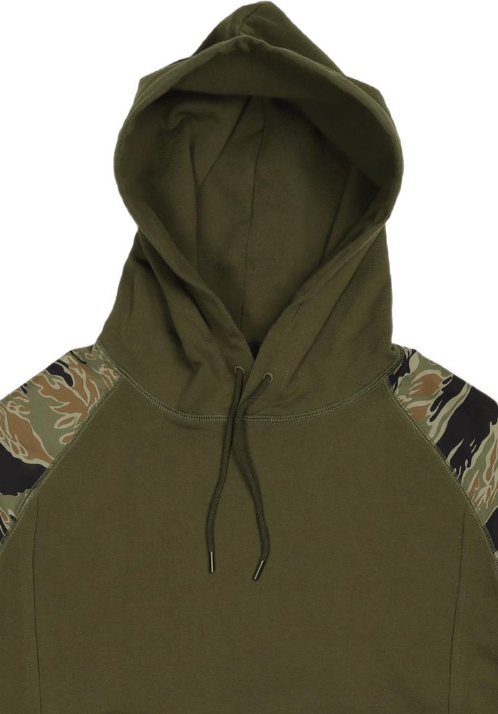 Techninis megztinis su gobtuvu Ocs 450 Olive/mint Gold