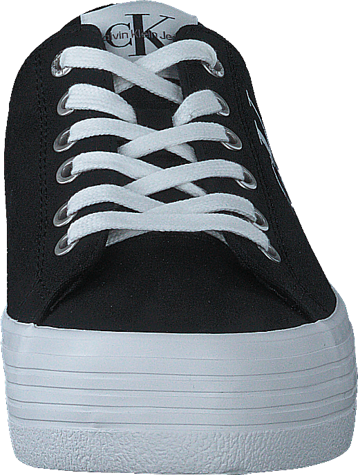 Vulcanized Flatform Laceup Co Black