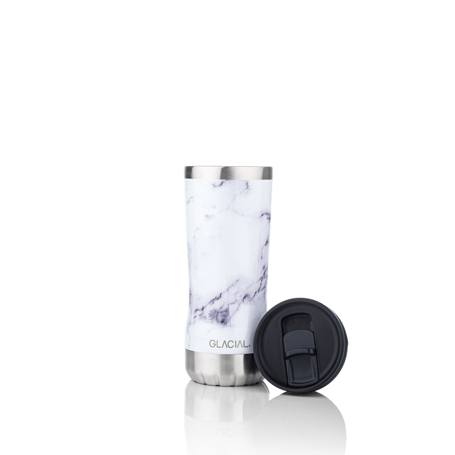 Tumbler White Marble 350ml