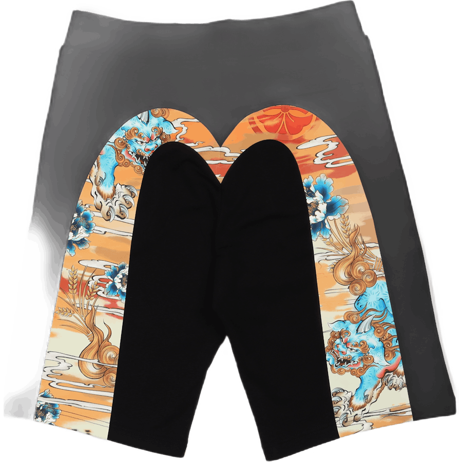 Komainu Vintage Japanese Prt D Black