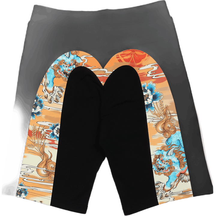 Komainu Vintage Japanese Prt D Black