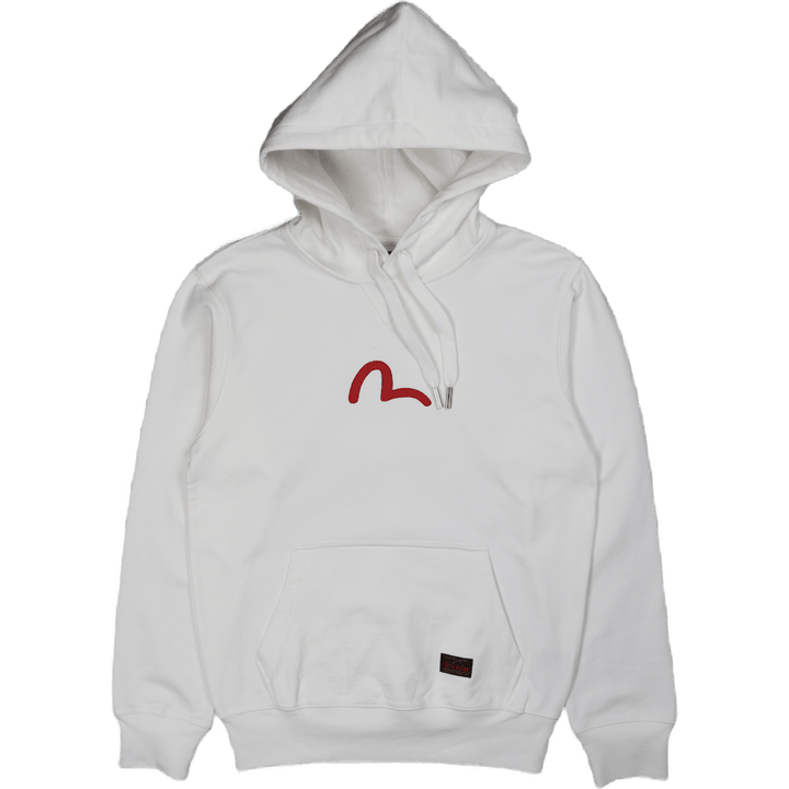 Evisu Basic Hooded Sweatshirt  Off White