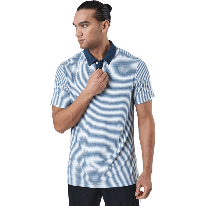 Heat.rdy Micro-stripe Polo Shi Crew Navy/white