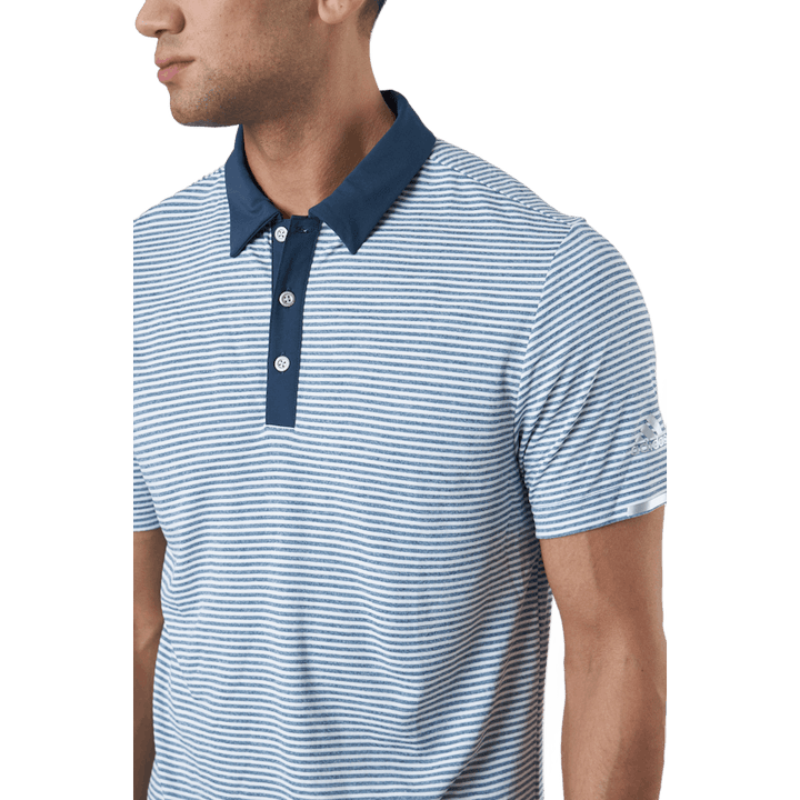 Heat.rdy Micro-stripe Polo Shi Crew Navy/white