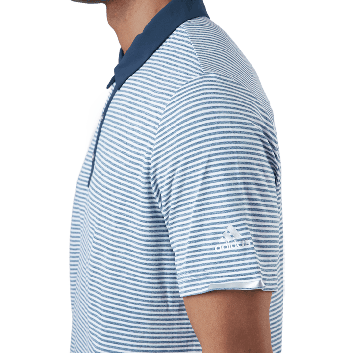 Heat.rdy Micro-stripe Polo Shi Crew Navy/white