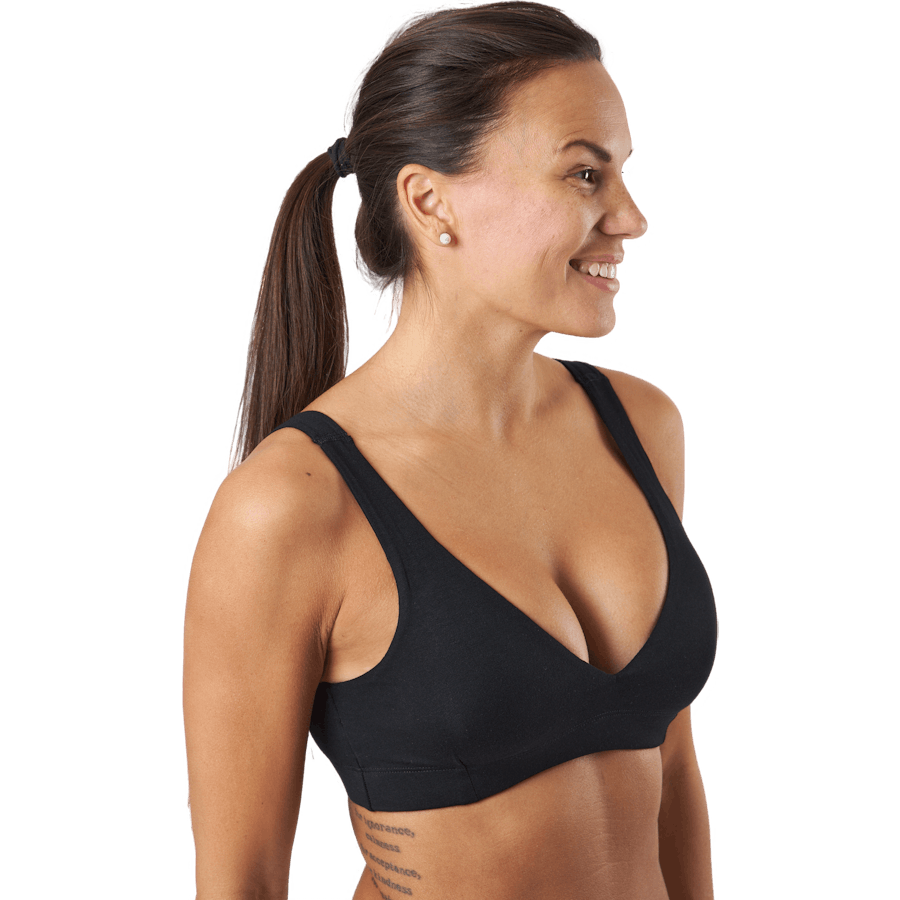 Padded Soft Bra (modal) Black