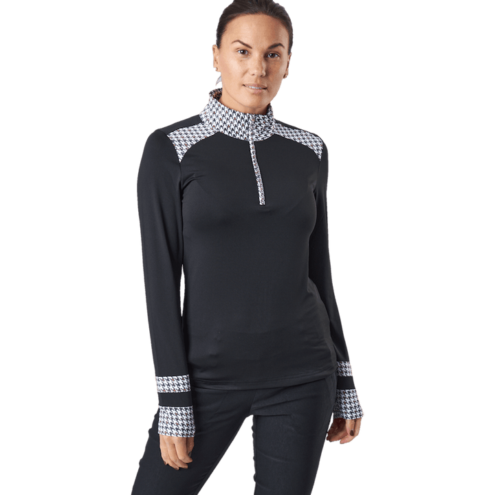 Salma Half Neck Black