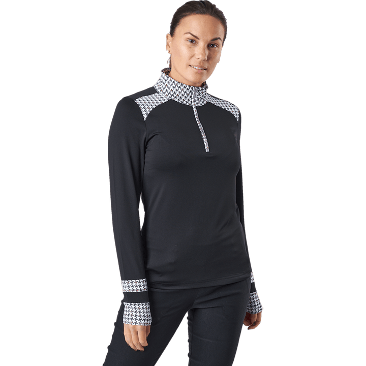 Salma Half Neck Black