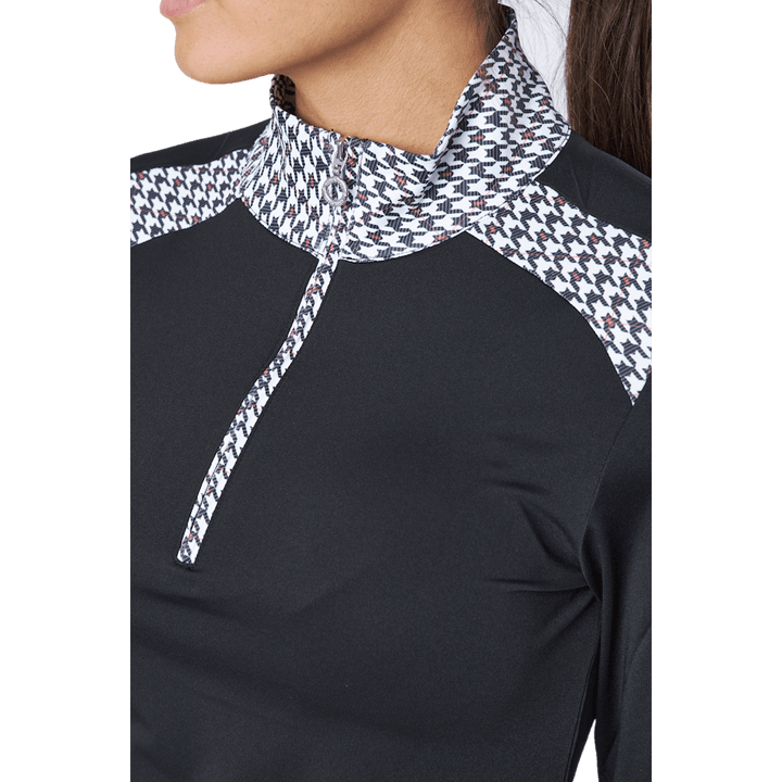 Salma Half Neck Black