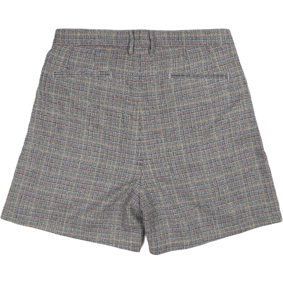 Two Pleat Short Black/multi Ch